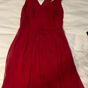 Red cocktail dress
Wedding guest dress